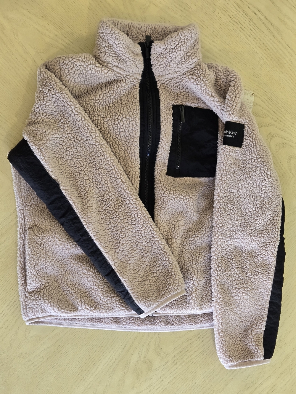 Calvin Klein Performance Sherpa Jacket - Picture 3 of 6